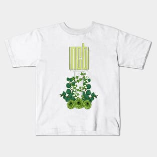 NCT 127/ NCT Floral Lightstick kpop Kids T-Shirt